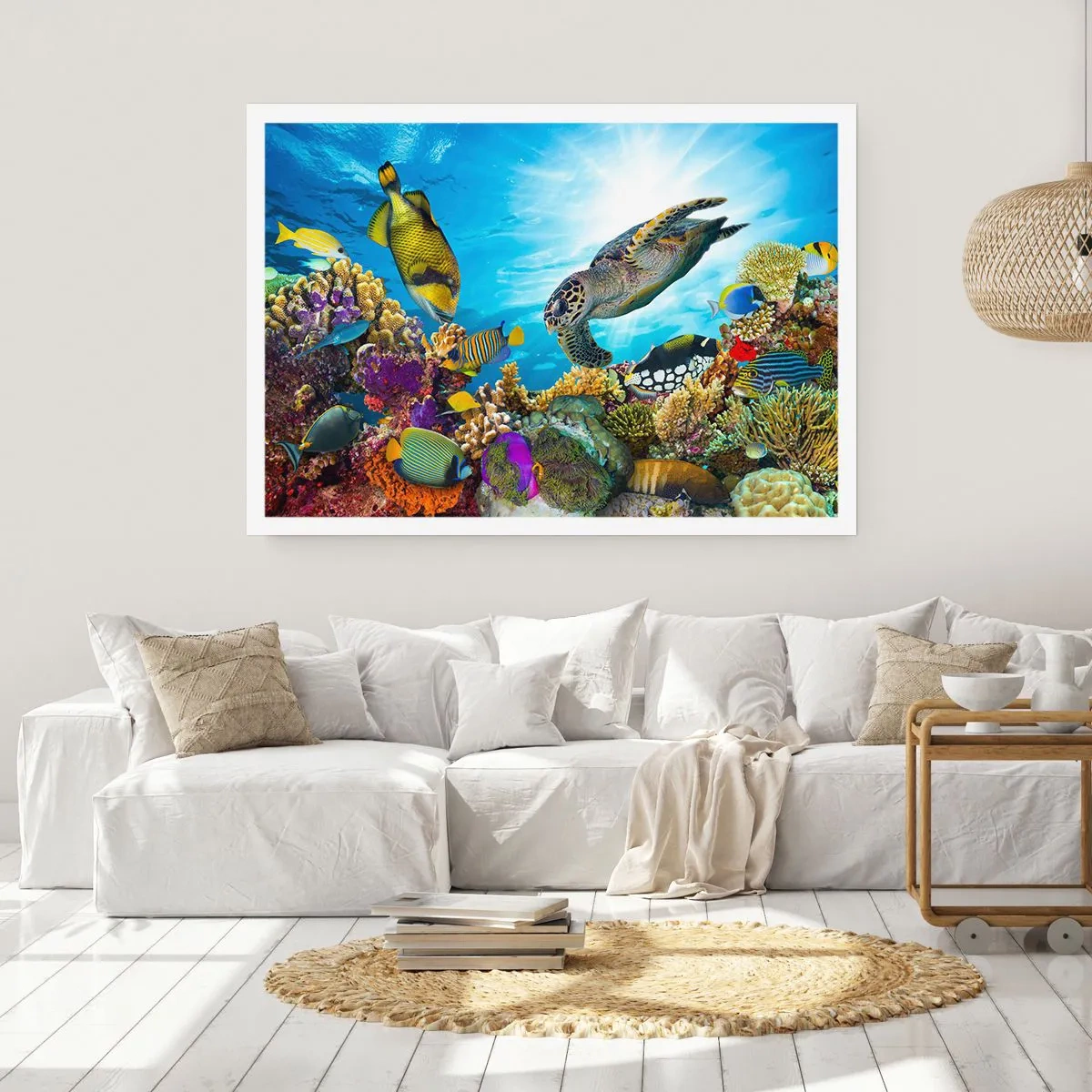 Poster - Koraalpromenade - 40x30 cm