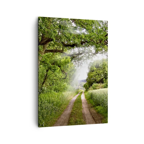 Schilderen op canvas - Et in Arcadia ego - 50x70 cm