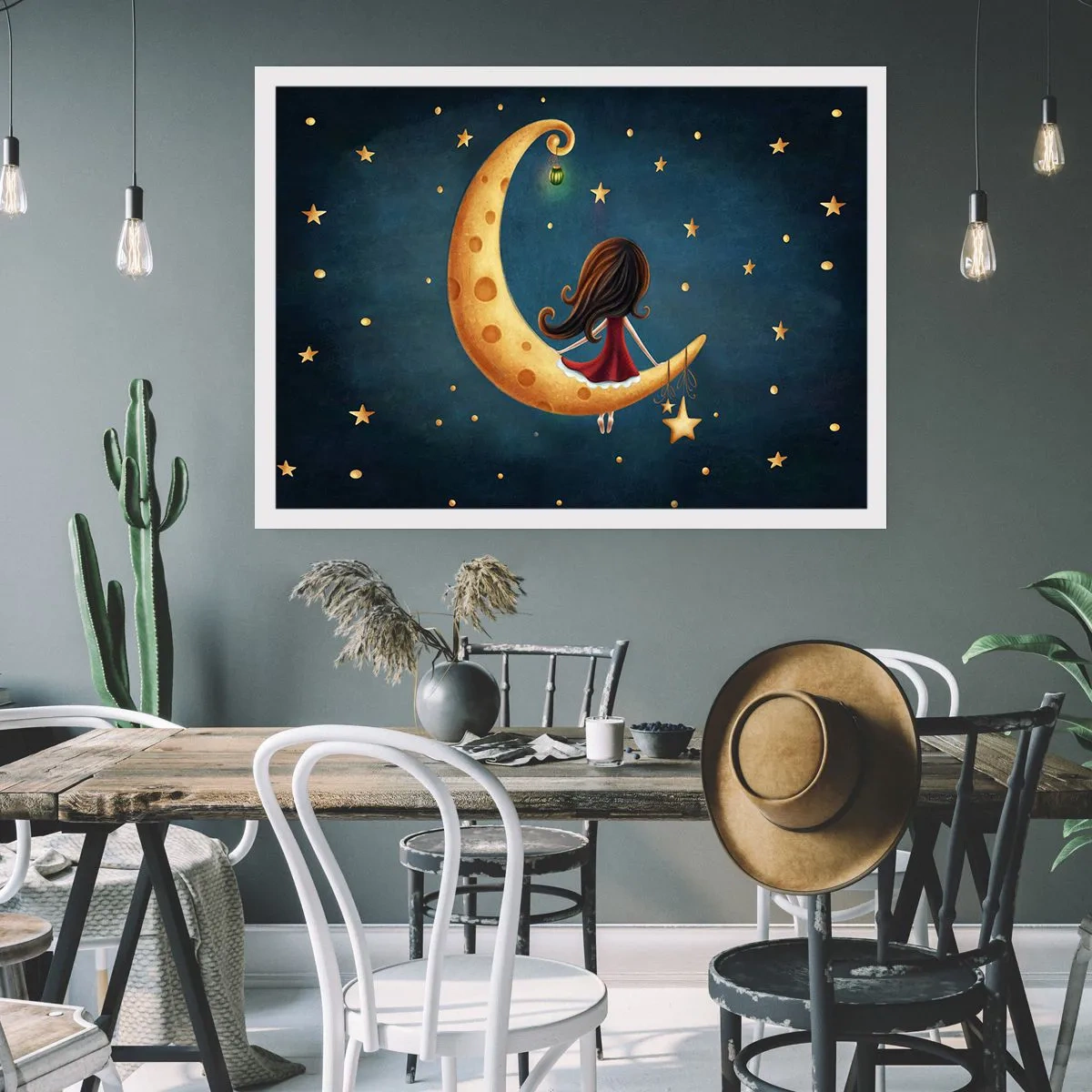 Poster - Een keer… - 40x30 cm