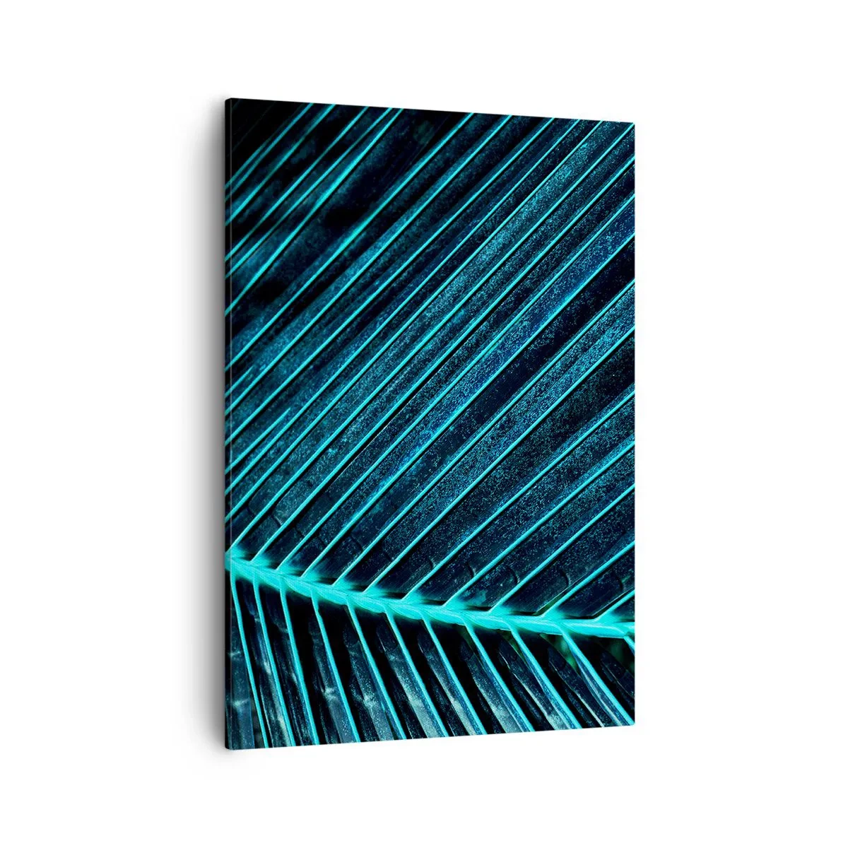 Schilderen op canvas - Groene textuur - 50x70 cm