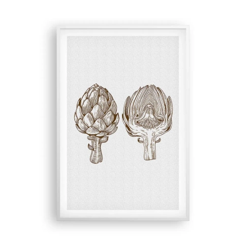 Poster in een witte lijst - Anatomieles - 61x91 cm