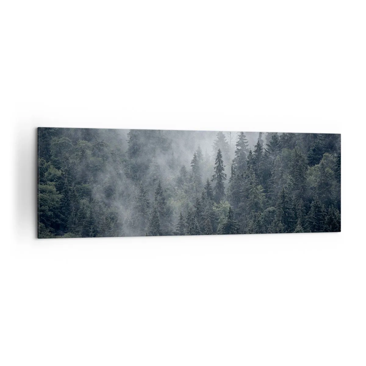 Schilderen op canvas - Bos dageraad - 160x50 cm