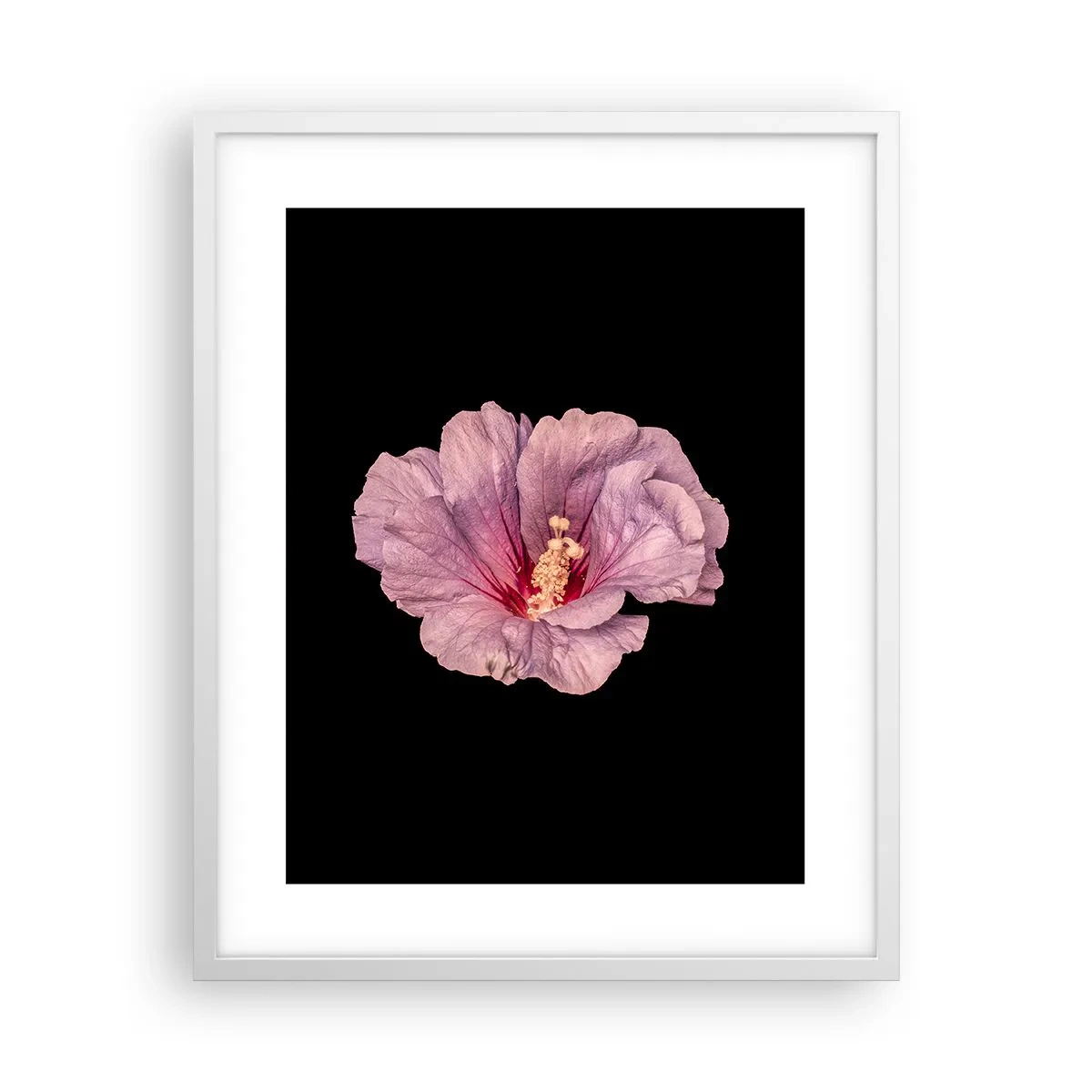 Poster in een witte lijst - Recht in het hart - 40x50 cm