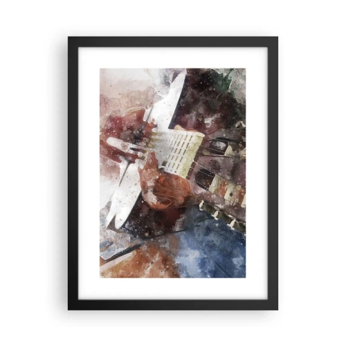 Poster in een zwarte lijst - En wat vind je ervan? - 30x40 cm