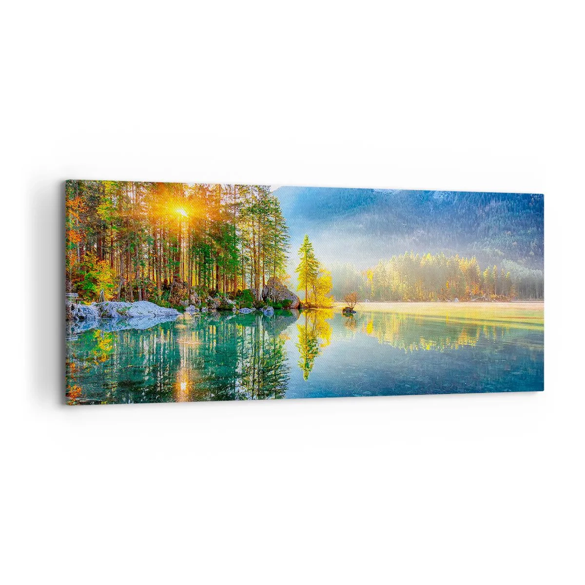 Schilderen op canvas - Majesteit en zoetheid - 120x50 cm