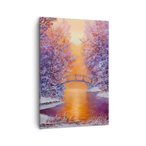 Schilderen op canvas - Laten we elkaar hier ontmoeten - 70x100 cm