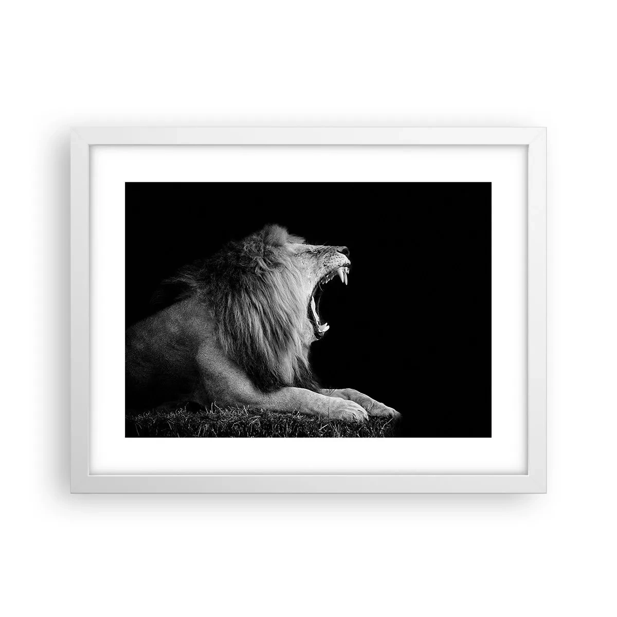 Poster in een witte lijst - Zonder enige twijfel - 40x30 cm