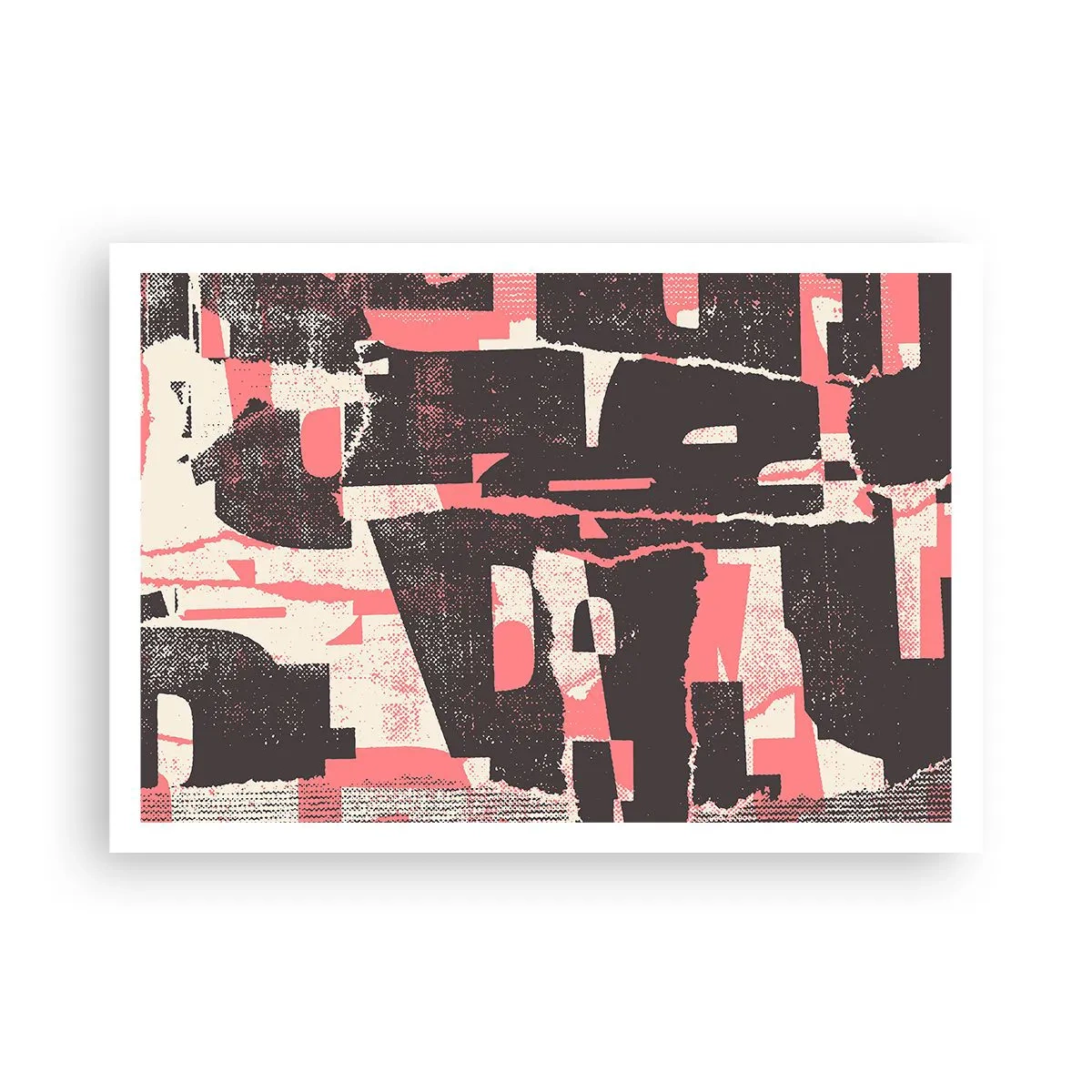 Poster - Al dit lawaai - 100x70 cm