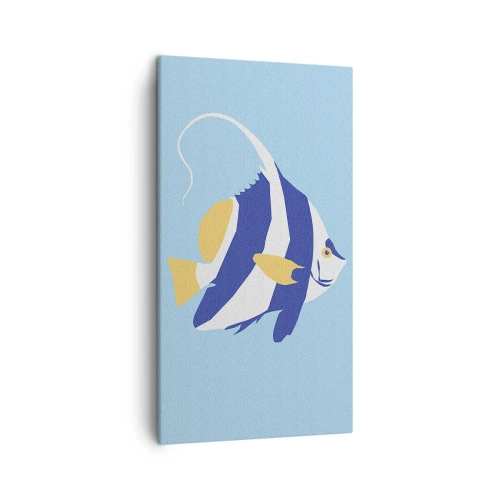 Schilderen op canvas - Miss tropische wateren - 45x80 cm