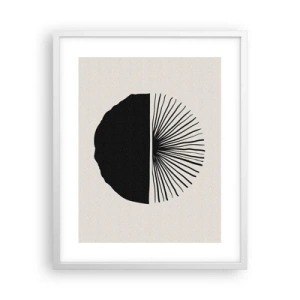 Poster in een witte lijst - Een scala aan mogelijkheden - 40x50 cm