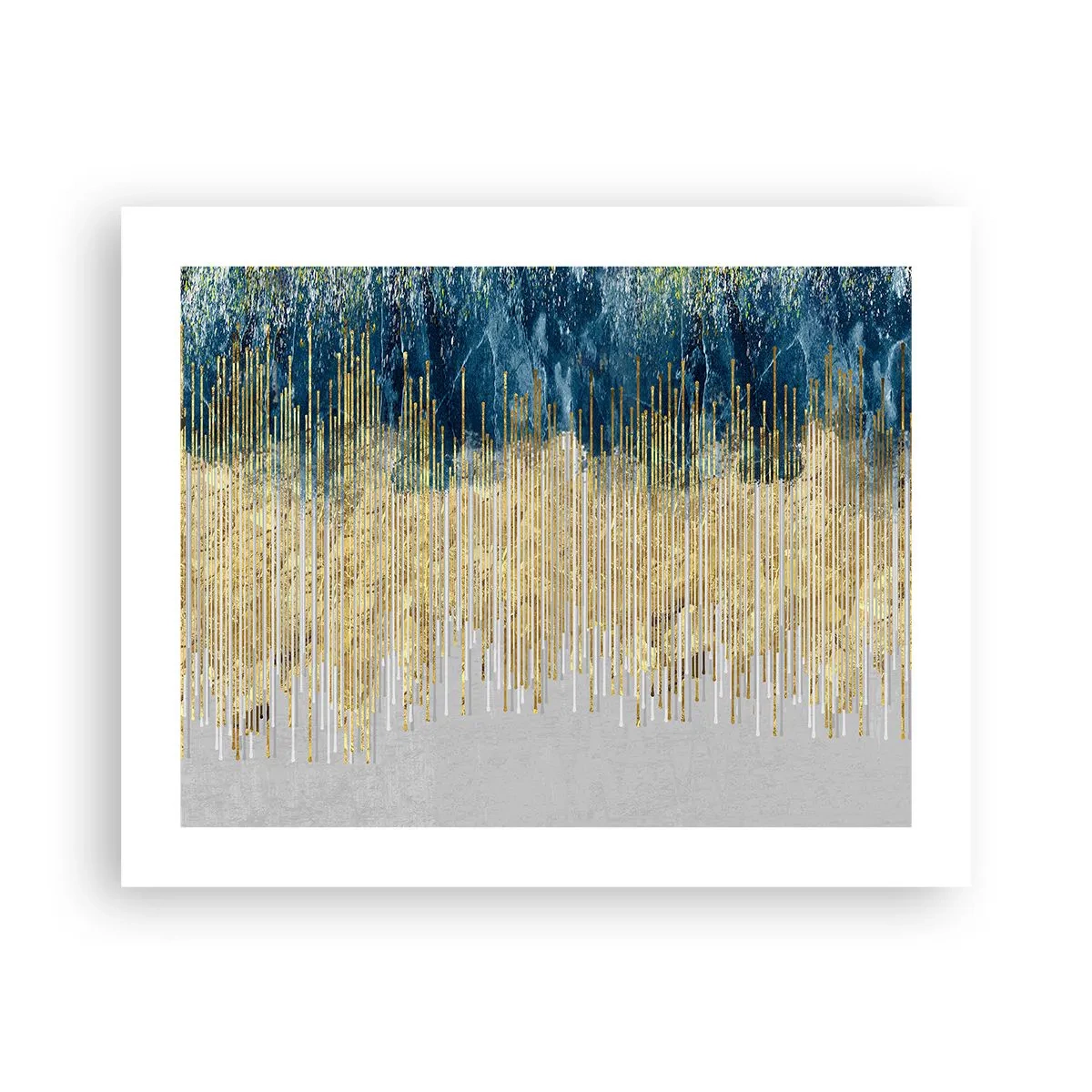 Poster - Vergulde grens - 50x40 cm