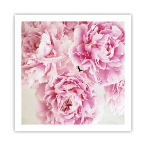 Poster - In roze glamour - 60x60 cm
