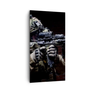 Schilderen op canvas - Dodelijk effectief - 55x100 cm