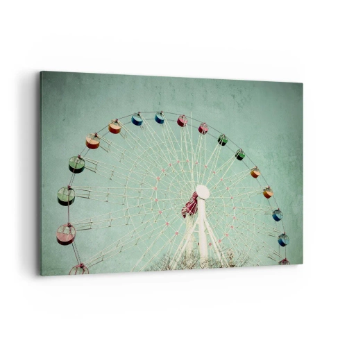 Schilderen op canvas - Wij nodigen u uit om plezier te hebben - 120x80 cm