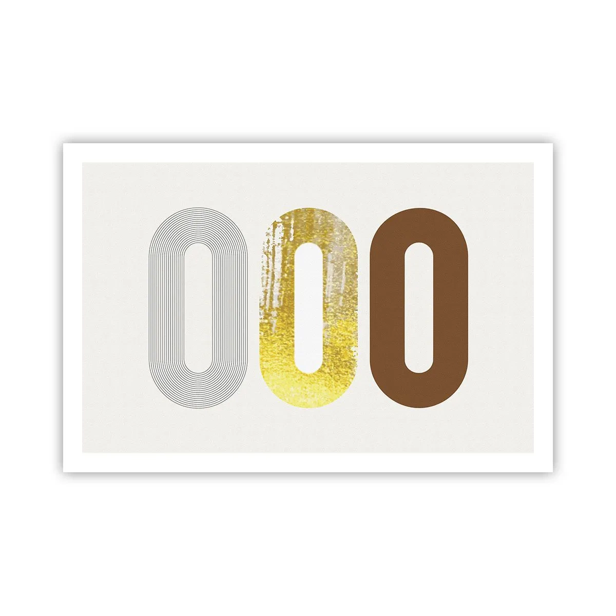 Poster - Oooo! - 91x61 cm