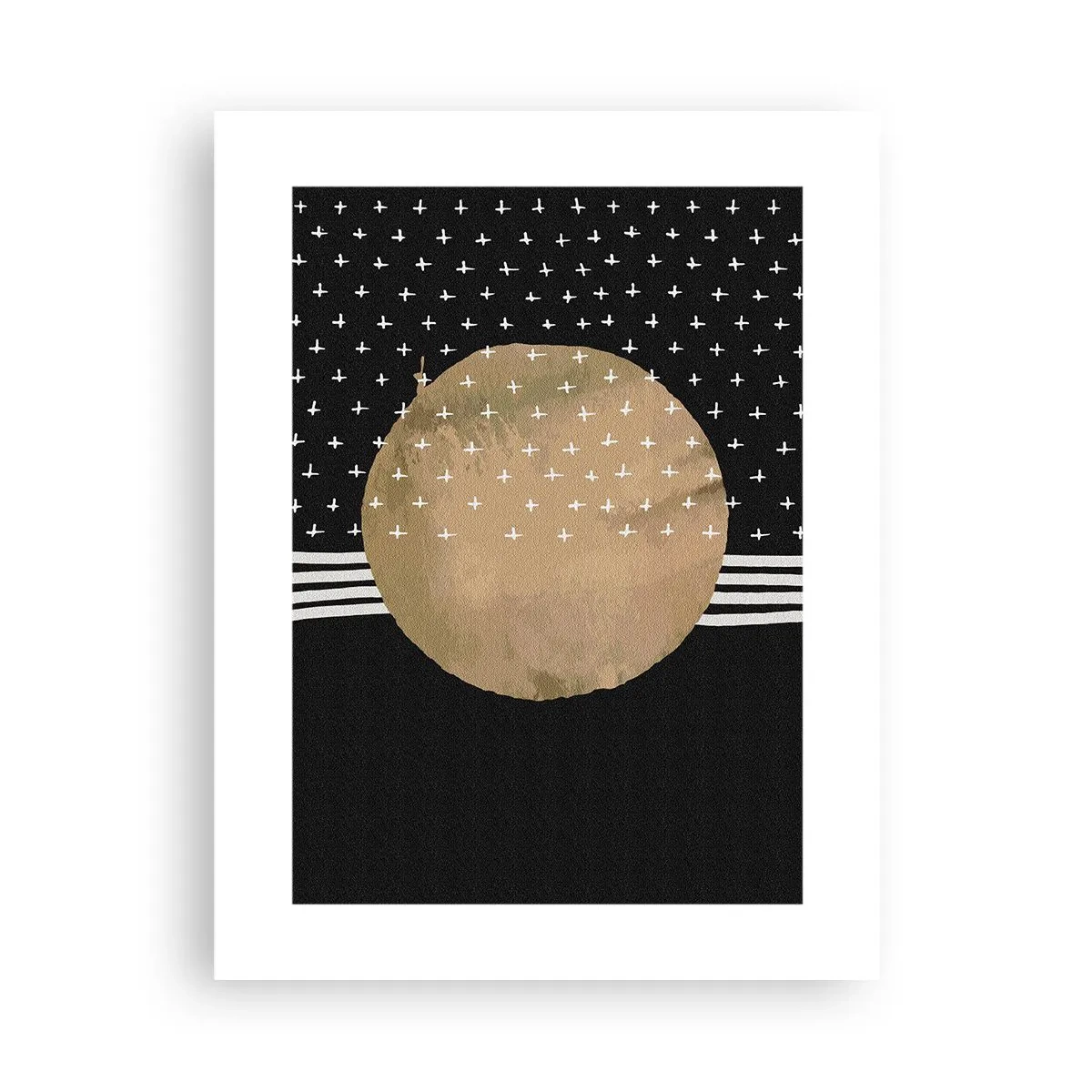 Poster - Samenstelling: galaxy-vlag - 30x40 cm