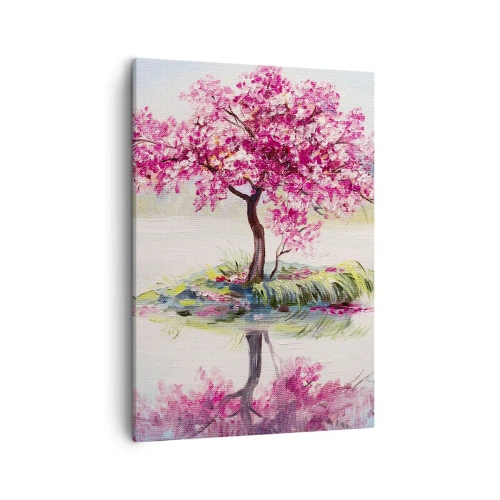 Schilderen op canvas - Lentefeest - 50x70 cm