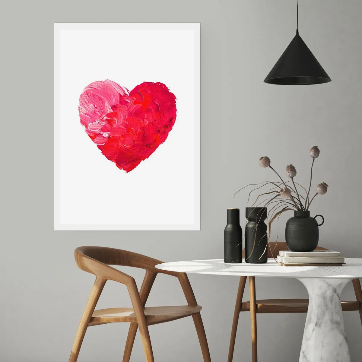 Poster - Alles wat je nodig hebt is liefde - 61x91 cm