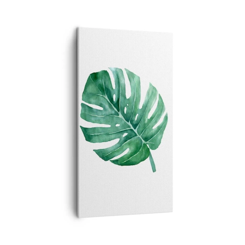 Schilderen op canvas - Groen concept - 45x80 cm