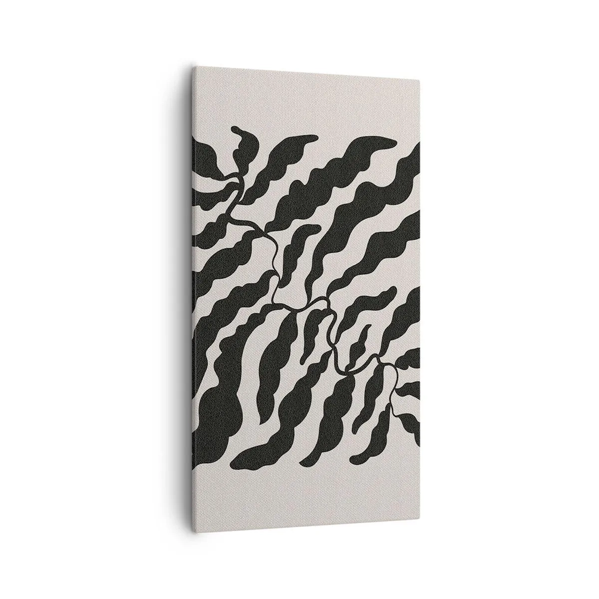 Schilderen op canvas - Natuur van een vierkant - 55x100 cm