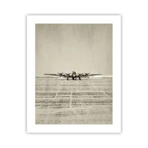 Poster - Zoals altijd klaar - 40x50 cm