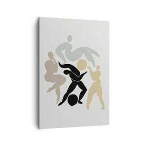 Schilderen op canvas - Beweging voor gezondheid en schoonheid - 50x70 cm
