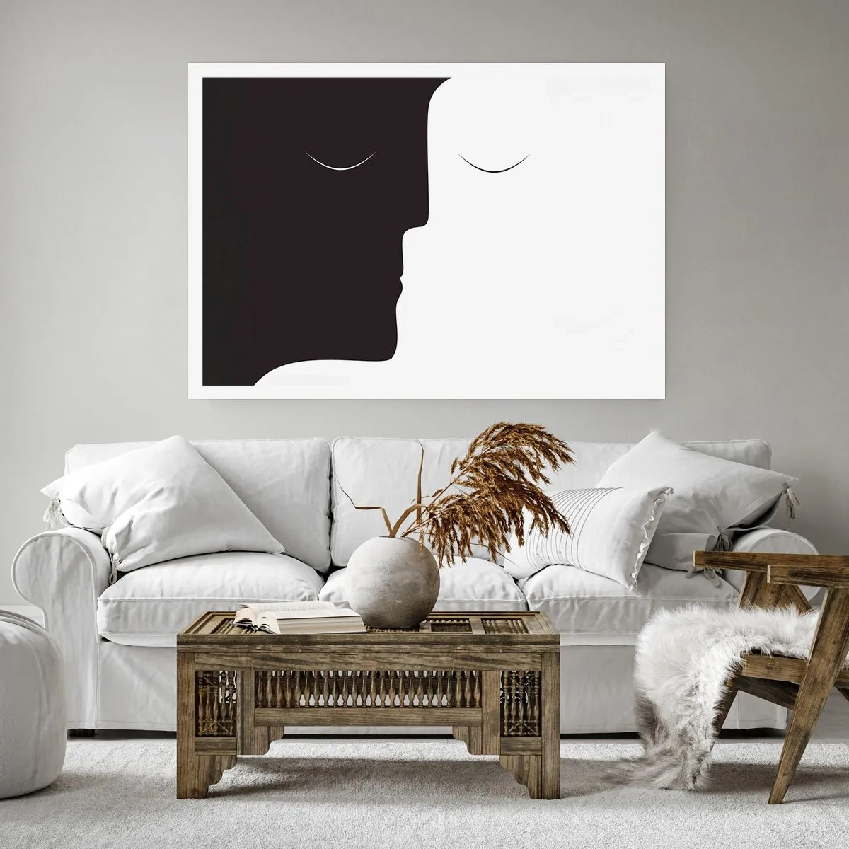 Poster - Eenheid van tegenstellingen - 70x50 cm