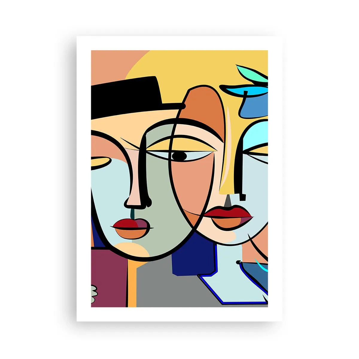 Poster - Picasso's randez-vous - 50x70 cm