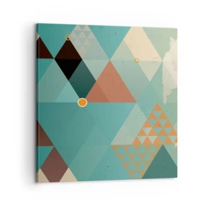 Schilderen op canvas - Eenheid van veelheid, veelheid van eenheid - 60x60 cm