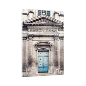 Schilderen op glas - De toegangspoort tot de wereld van de geest - 70x100 cm