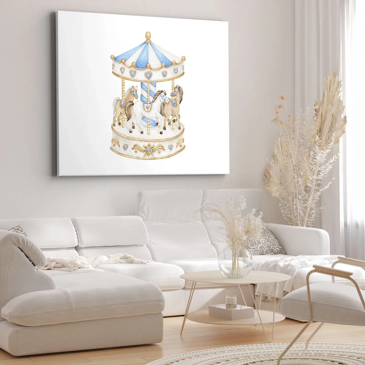 Schilderen op canvas - Zoete jeugd - 120x80 cm