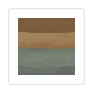 Poster - Horizontale compositie - 30x30 cm