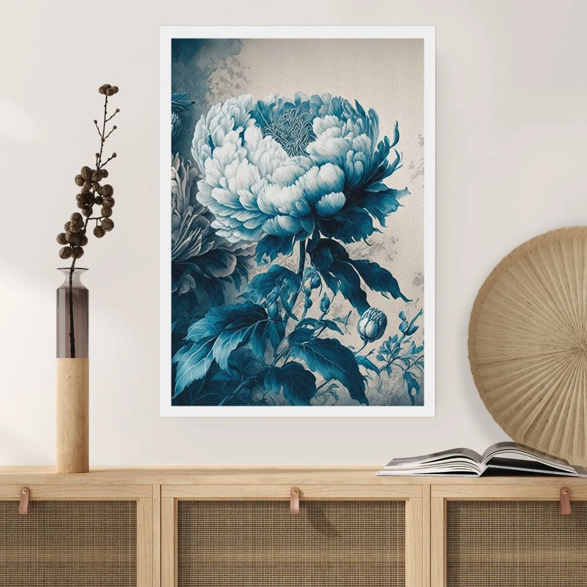Poster - Bij elkaar passend paar - 30x40 cm