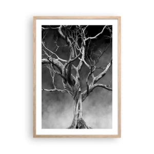 Een poster in een licht eiken lijst - Oorspronkelijk en heilig - 50x70 cm