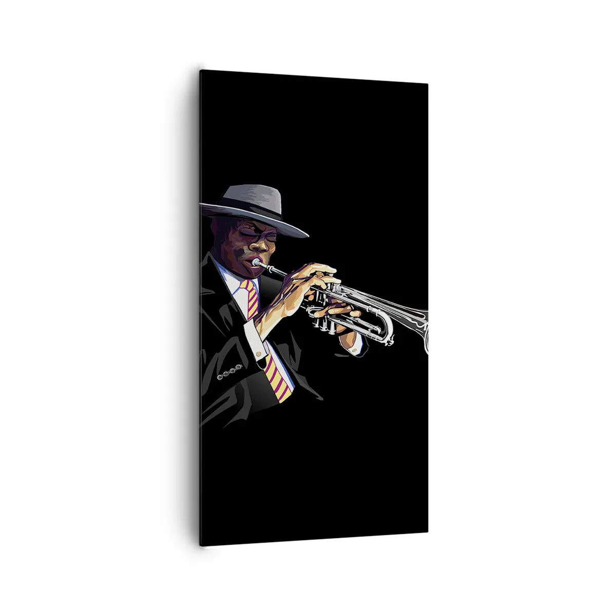 Schilderen op canvas - Charme van oude school - 65x120 cm