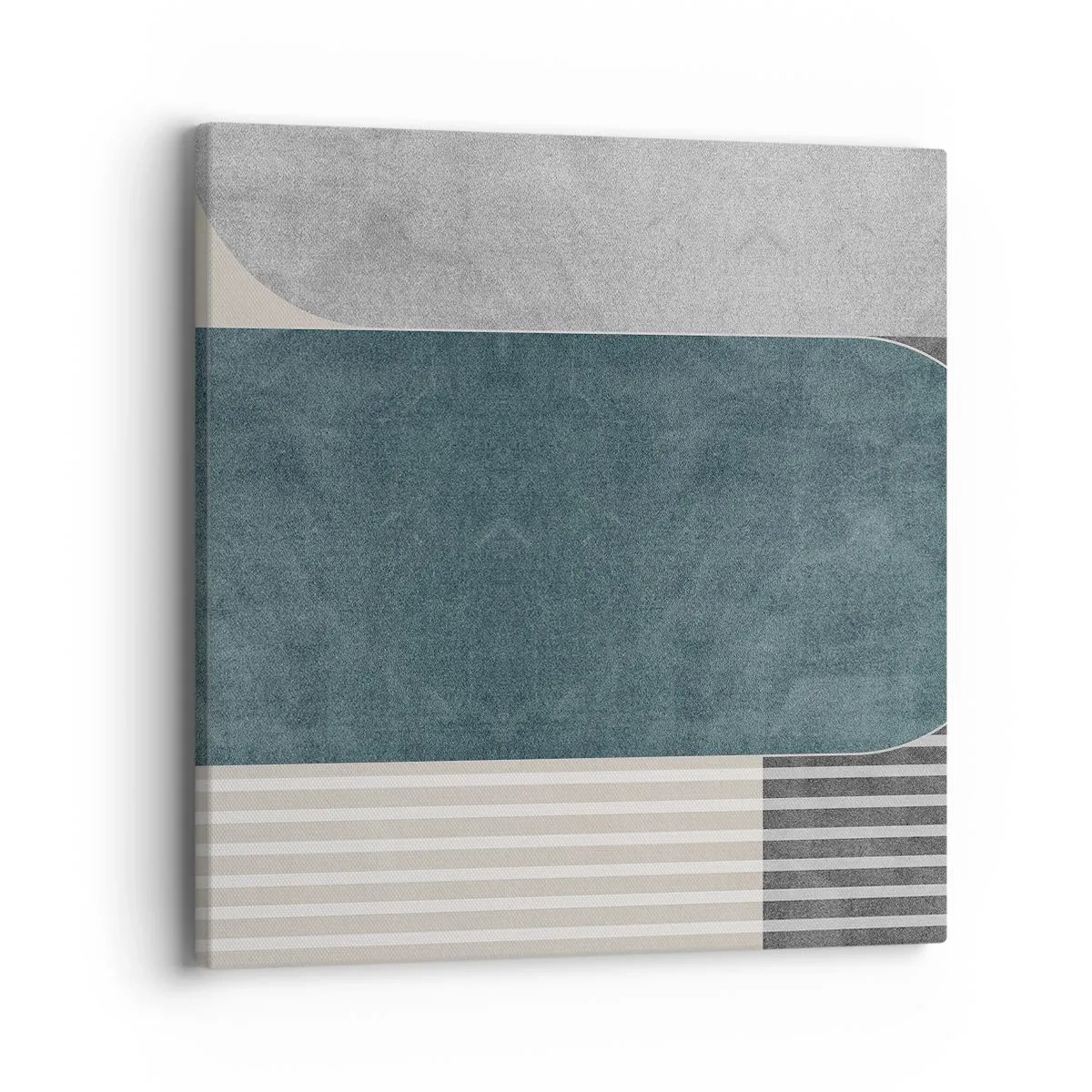 Schilderen op canvas - Compositie op niveau - 40x40 cm