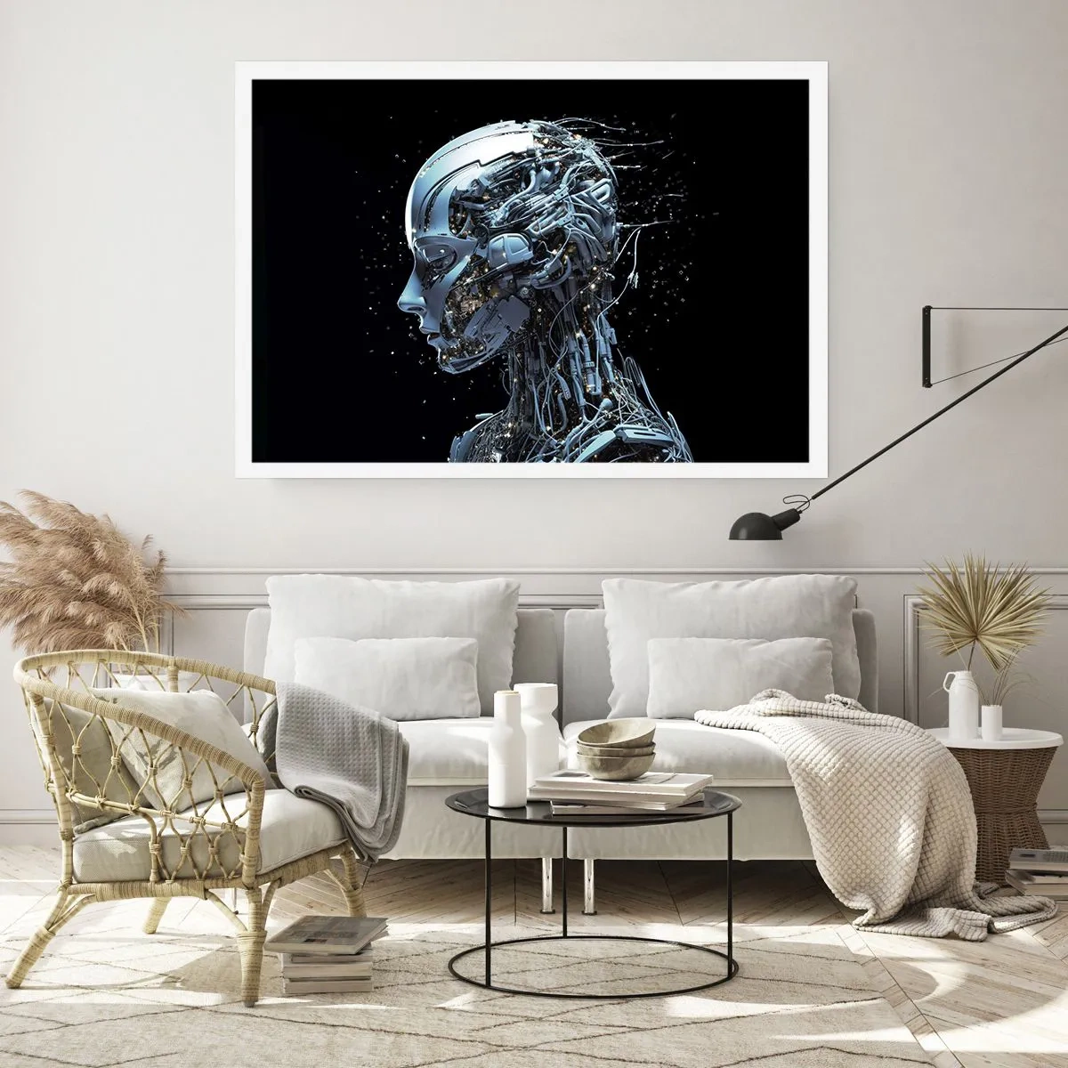 Poster - Technologie is een vrouw - 70x50 cm