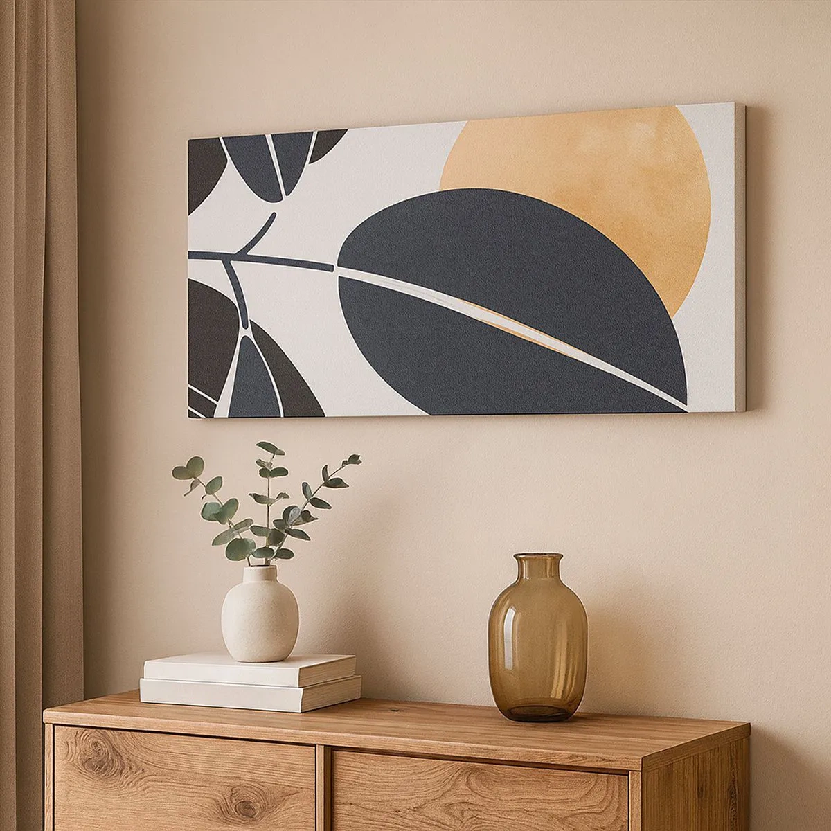 Schilderen op canvas - Hete zomerdag - 100x40 cm