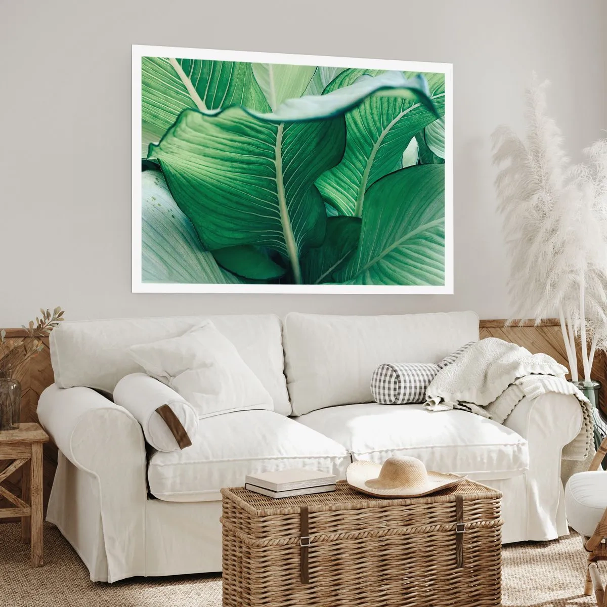 Poster - Intens groen leven - 50x40 cm