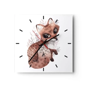 Wandklok - Klok - Houd er gewoon van - 30x30 cm