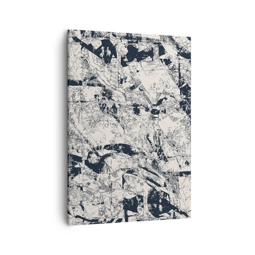 Schilderen op canvas - Interpenetratie van tegenstellingen - 50x70 cm