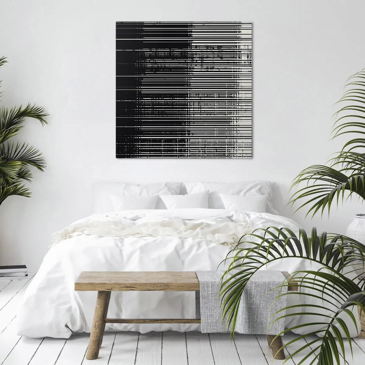 Schilderen op canvas - Golven en vibraties - 70x70 cm