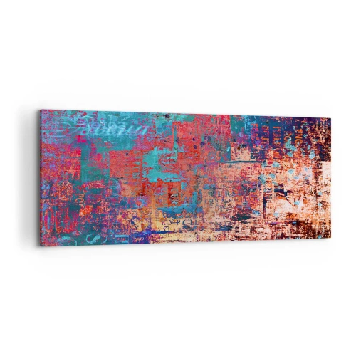 Schilderen op canvas - Geheugen en vergetelheid - 100x40 cm