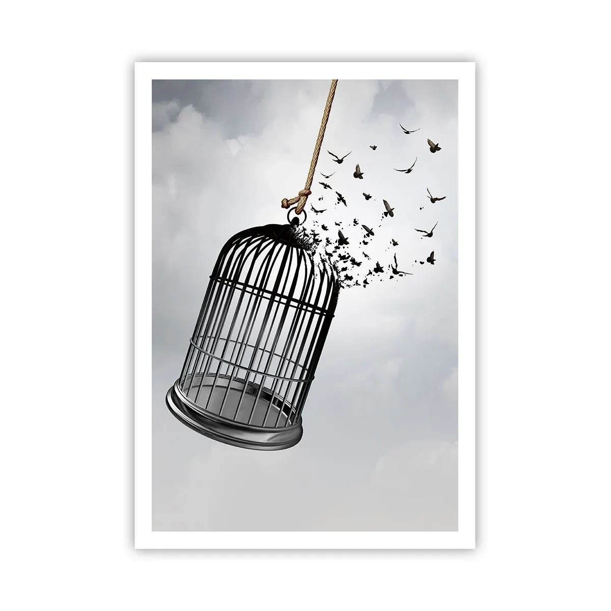 Poster - Geloof ... Hoop ... Vrijheid! - 70x100 cm