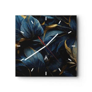 Wandklok - Klok - Met goud gevoerd - 40x40 cm