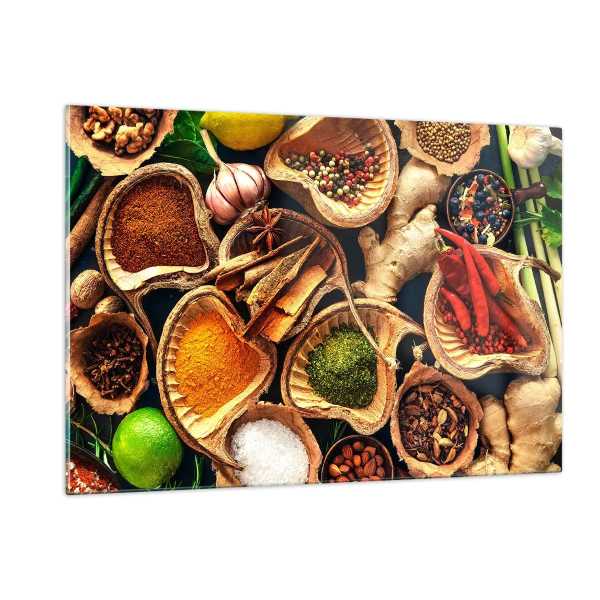 Schilderen op glas - Neem wat je wilt - 120x80 cm