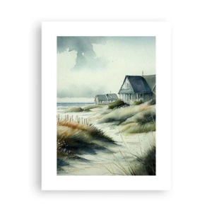 Poster - Weg van de drukte - 30x40 cm