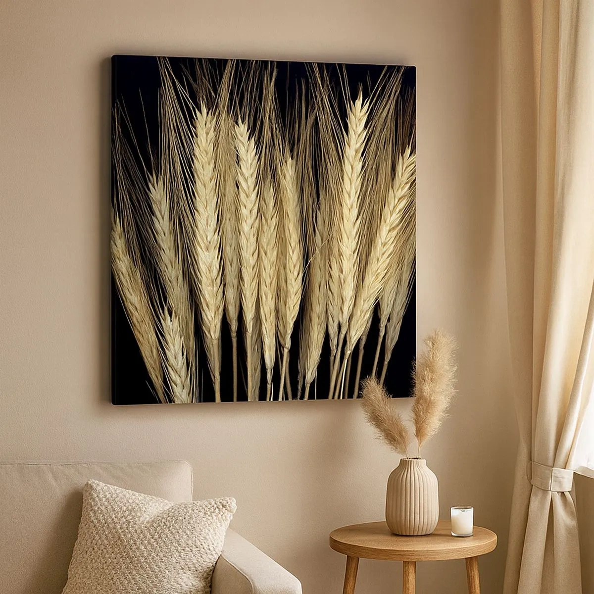 Schilderen op canvas - Rustieke magie - 30x30 cm