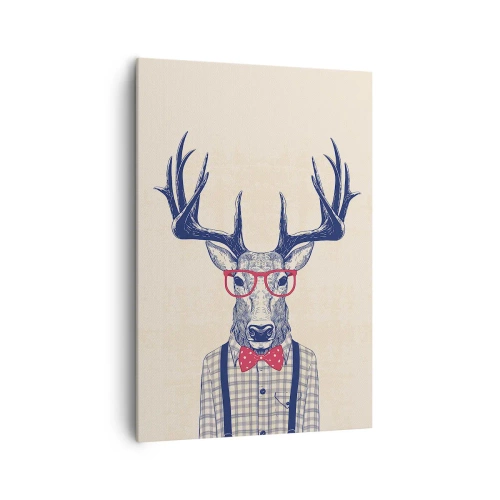 Schilderen op canvas - Een grappig extravaganza - 70x100 cm