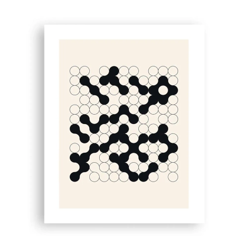 Poster - Chinees spel – variatie - 40x50 cm